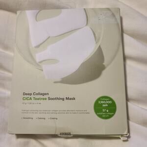 Sungboon Editor Deep Collagen Cica Teatree overnight Mask 37g x4 /box